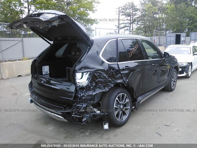 5UXKR0C51J0Y06127 - 2018 BMW X5 XDRIVE35I Қара фото 4