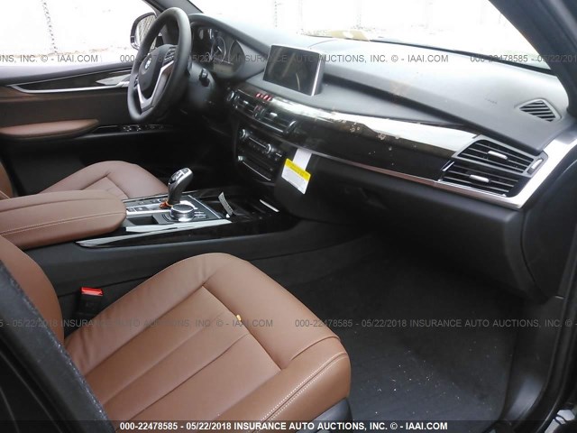5UXKR0C51J0Y06127 - 2018 BMW X5 XDRIVE35I Қара фото 5