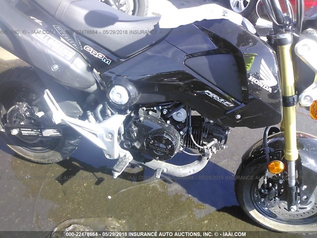 MLHJC6115E5005059 - 2014 HONDA GROM 125 BLACK photo 8