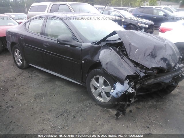 2G2WP552X81151932 - 2008 PONTIAC GRAND PRIX BROWN photo 1