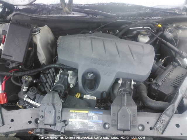 2G2WP552X81151932 - 2008 PONTIAC GRAND PRIX BROWN photo 10