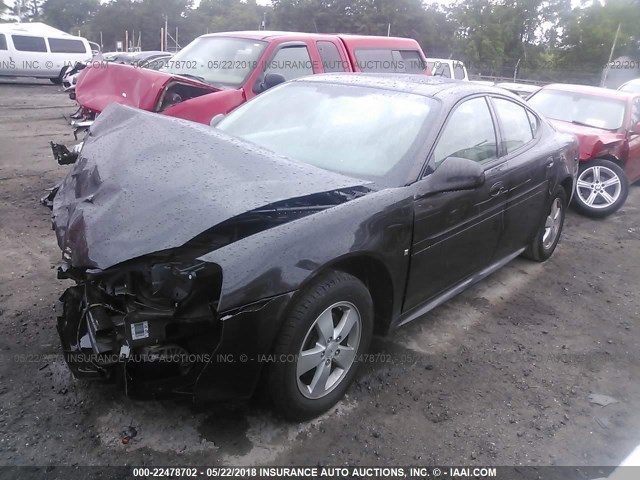 2G2WP552X81151932 - 2008 PONTIAC GRAND PRIX BROWN photo 2