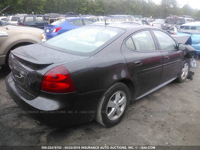 2G2WP552X81151932 - 2008 PONTIAC GRAND PRIX BROWN photo 4