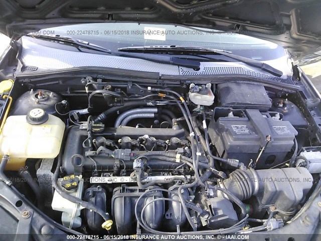 1FAFP34N27W345430 - 2007 FORD FOCUS ZX4/S/SE/SES 黑色 照片 10