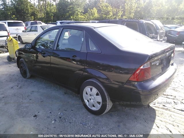 1FAFP34N27W345430 - 2007 FORD FOCUS ZX4/S/SE/SES 黑色 照片 3