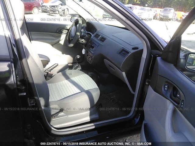 1FAFP34N27W345430 - 2007 FORD FOCUS ZX4/S/SE/SES 黑色 照片 5