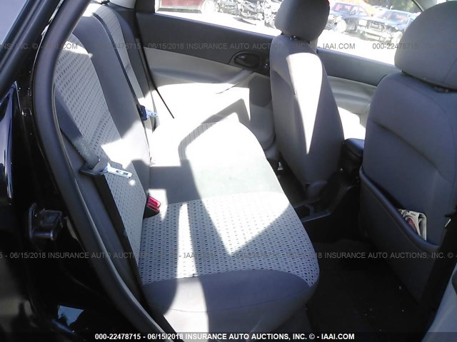 1FAFP34N27W345430 - 2007 FORD FOCUS ZX4/S/SE/SES 黑色 照片 8