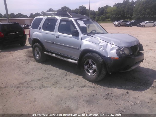 5N1ED28T72C569459 - 2002 NISSAN XTERRA XE/SE SILVER photo 1