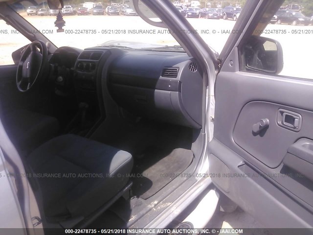 5N1ED28T72C569459 - 2002 NISSAN XTERRA XE/SE SILVER photo 5