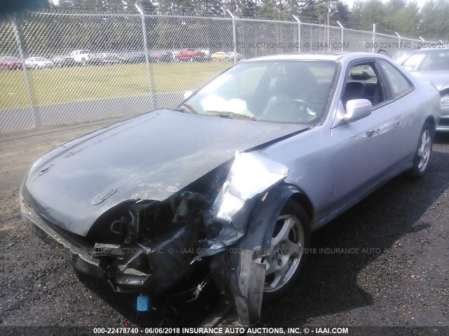 JHMBB6248VC015064 - 1997 HONDA PRELUDE SILVER photo 2