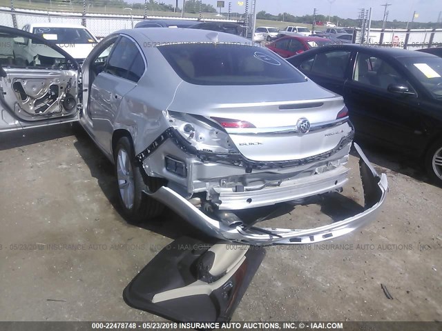 2G4GK5EX5G9149592 - 2016 BUICK REGAL SILVER photo 6