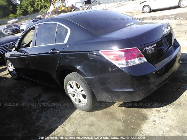 1HGCP2F45AA057564 - 2010 HONDA ACCORD LXP BLACK photo 3