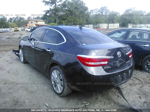 1G4PR5SK3D4249984 - 2013 BUICK VERANO CONVENIENCE BROWN photo 3