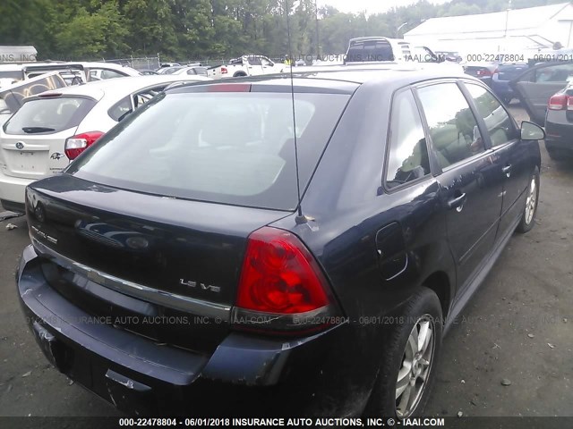 1G1ZT62884F142967 - 2004 CHEVROLET MALIBU MAXX LS 蓝色 照片 4