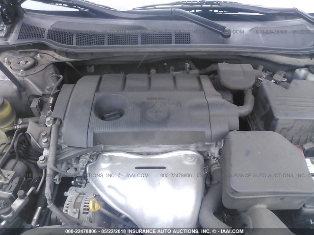 4T1BF3EK7AU568335 - 2010 TOYOTA CAMRY SE/LE/XLE 灰色 照片 10