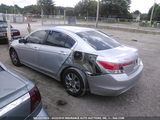 1HGCP2F41CA027268 - 2012 HONDA ACCORD LXP SILVER photo 3