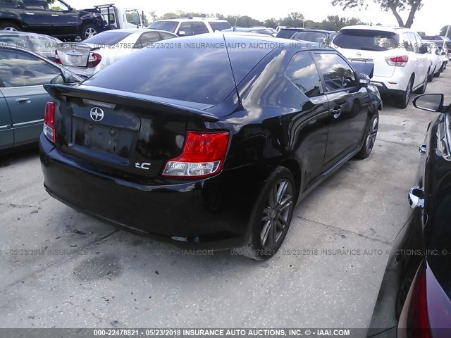 JTKJF5C77B3012682 - 2011 TOYOTA SCION TC 黑色 照片 4