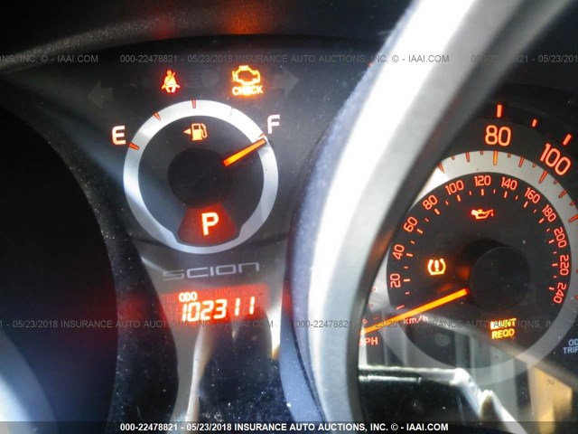 JTKJF5C77B3012682 - 2011 TOYOTA SCION TC 黑色 照片 7