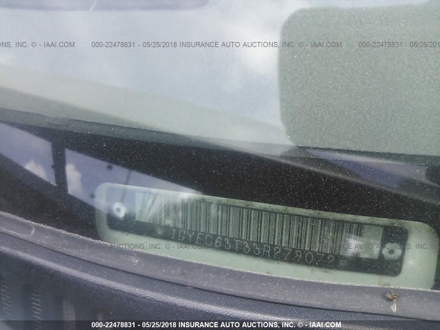 1GYEC63T33R279072 - 2003 CADILLAC ESCALADE LUXURY თეთრი ფოტო 9