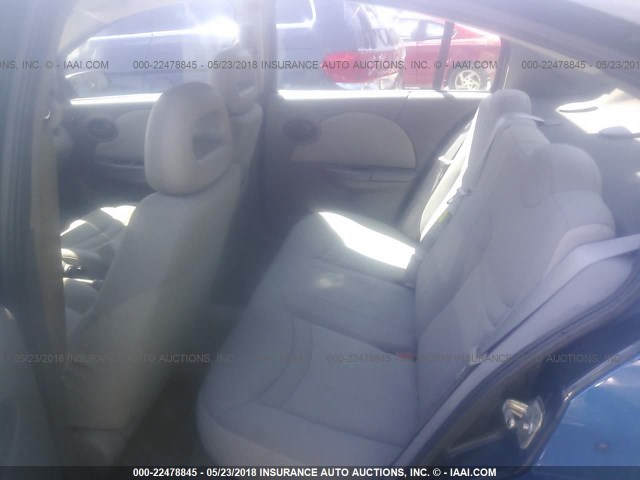 1G8AJ52F83Z121790 - 2003 SATURN ION LEVEL 2 BLUE photo 8