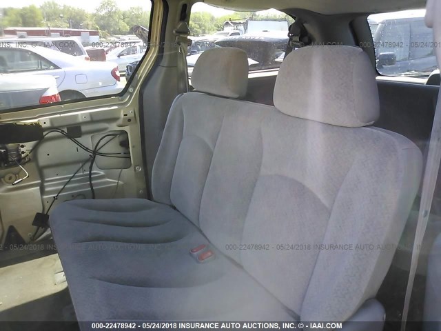 2B4GP44G31R161875 - 2001 DODGE GRAND CARAVAN SPORT GOLD photo 8