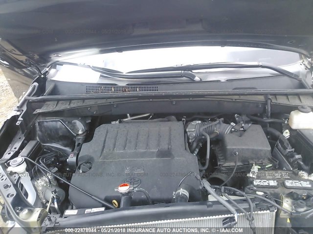 5TDKKRFH3FS110194 - 2015 TOYOTA HIGHLANDER XLE 黑色 照片 10