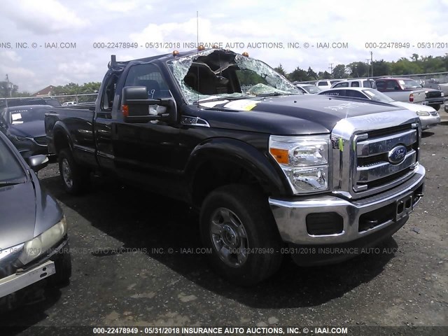 1FT7X3B63FED63496 - 2015 FORD F350 SUPER DUTY BLACK photo 1