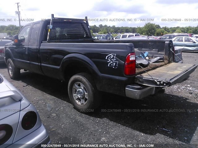 1FT7X3B63FED63496 - 2015 FORD F350 SUPER DUTY BLACK photo 3