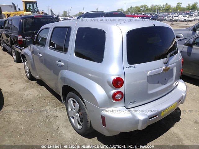 3GNBAAFW8BS579359 - 2011 CHEVROLET HHR LS ვერცხლისფერი ფოტო 3