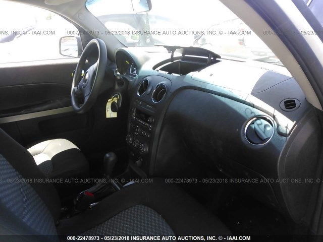 3GNBAAFW8BS579359 - 2011 CHEVROLET HHR LS ვერცხლისფერი ფოტო 5