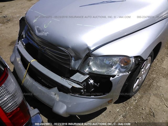 3GNBAAFW8BS579359 - 2011 CHEVROLET HHR LS ვერცხლისფერი ფოტო 6