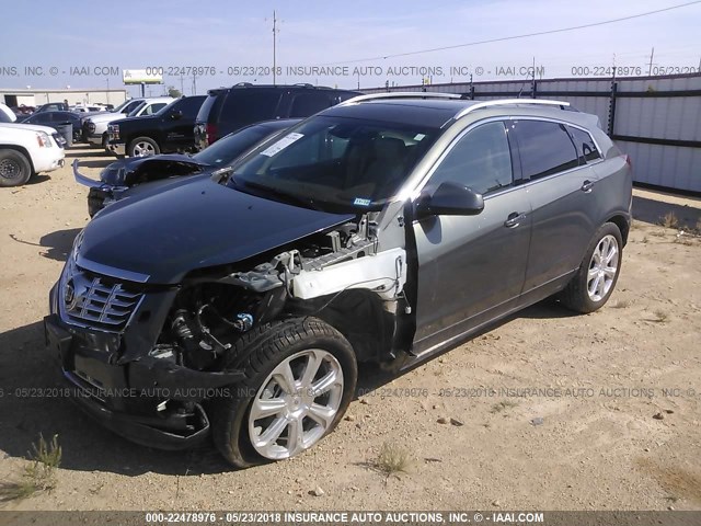 3GYFNDE31DS589722 - 2013 CADILLAC SRX PERFORMANCE COLLECTION Сұр фото 2