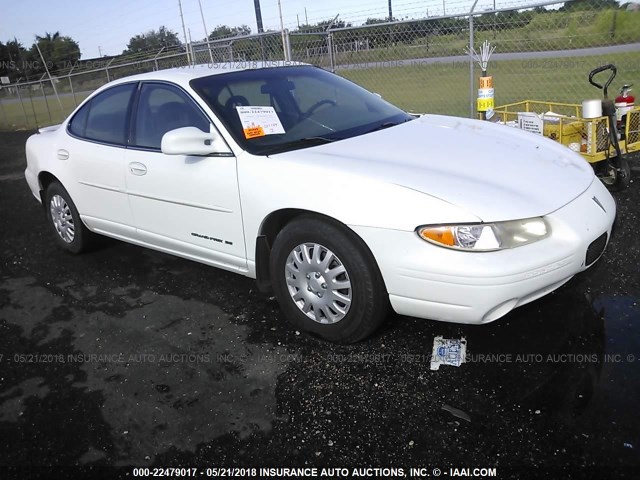 1G2WJ52J8YF223118 - 2000 PONTIAC GRAND PRIX SE WHITE photo 1