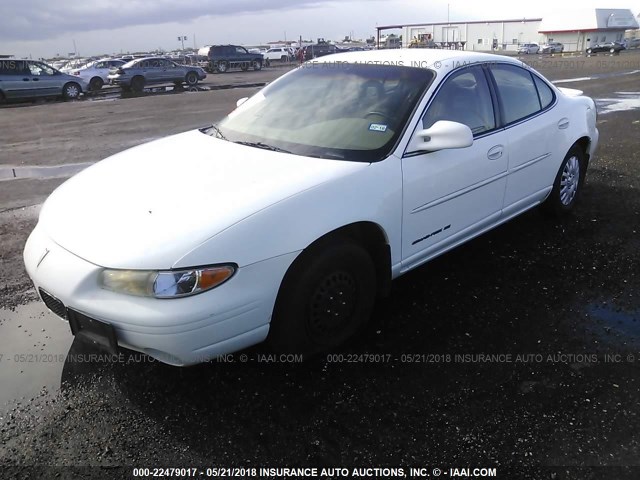 1G2WJ52J8YF223118 - 2000 PONTIAC GRAND PRIX SE WHITE photo 2