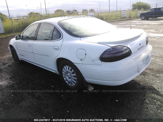 1G2WJ52J8YF223118 - 2000 PONTIAC GRAND PRIX SE 白色 照片 3