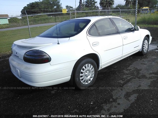 1G2WJ52J8YF223118 - 2000 PONTIAC GRAND PRIX SE 白色 照片 4
