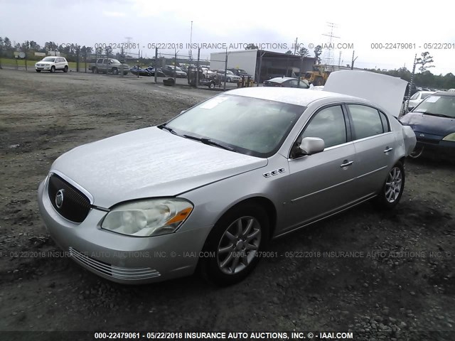 1G4HD57208U161606 - 2008 BUICK LUCERNE CXL SILVER photo 2