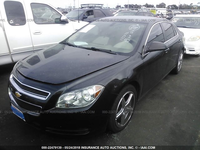 1G1ZB5E15BF173876 - 2011 CHEVROLET MALIBU LS 黑色 照片 2