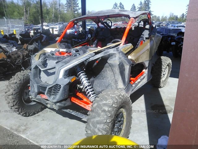 3JBVXAW25HK001510 - 2017 CAN-AM MAVERICK X3 X RS TURBO R GOLD photo 2