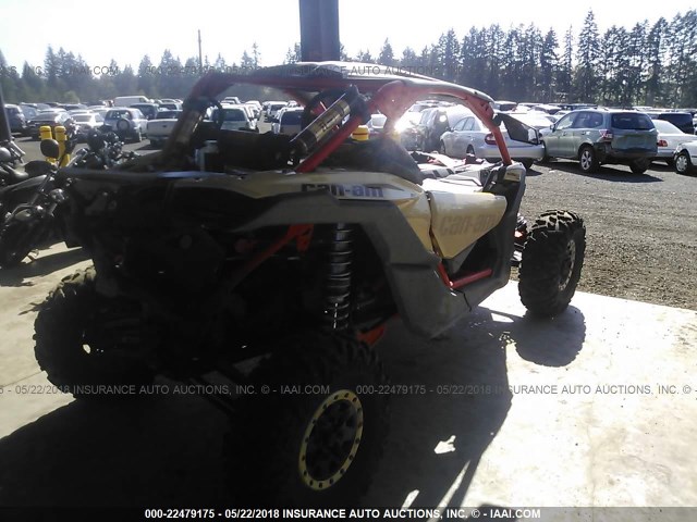 3JBVXAW25HK001510 - 2017 CAN-AM MAVERICK X3 X RS TURBO R GOLD photo 4