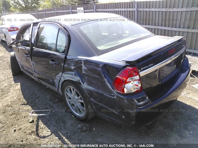 1G1ZS58F67F209315 - 2007 CHEVROLET MALIBU LS ლურჯი ფოტო 3