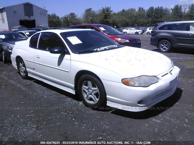 2G1WX15K829225743 - 2002 CHEVROLET MONTE CARLO SS თეთრი ფოტო 1