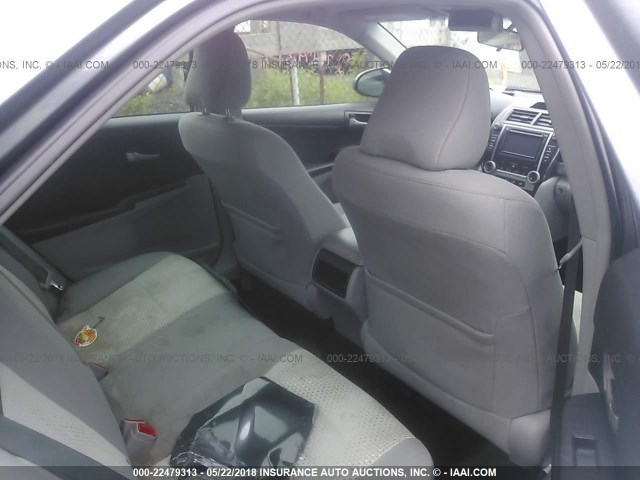 4T1BF1FK9CU191710 - 2012 TOYOTA CAMRY SE/LE/XLE GRAY photo 8