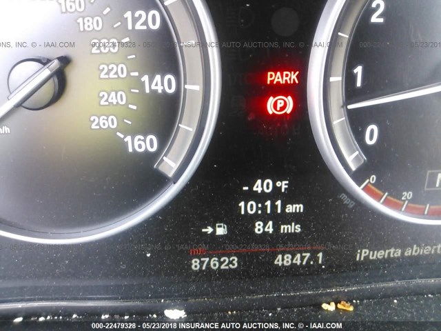 5UXWX7C58BL734665 - 2011 BMW X3 XDRIVE35I SILVER photo 7