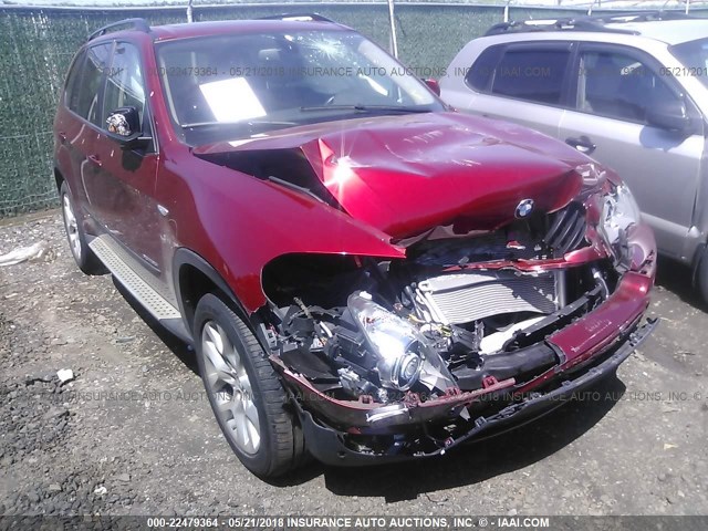 5UXZV4C5XCL754970 - 2012 BMW X5 XDRIVE35I RED photo 1
