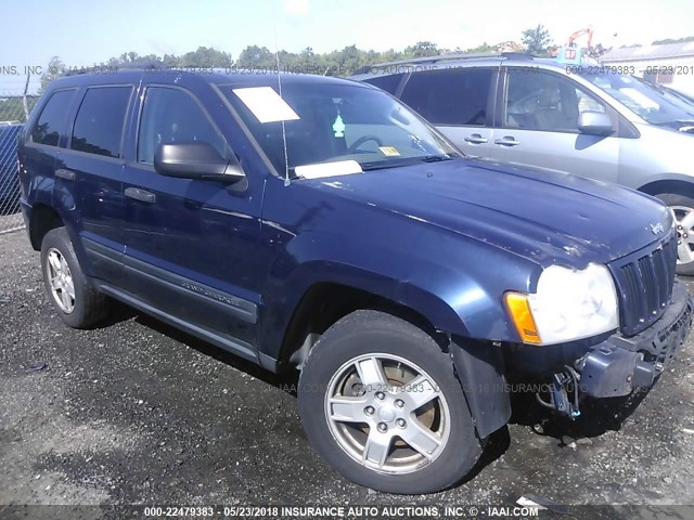 1J8GR48K35C637450 - 2005 JEEP GRAND CHEROKEE LAREDO/COLUMBIA/FREEDOM 蓝色 照片 1