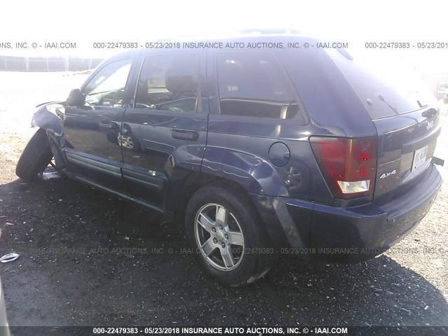 1J8GR48K35C637450 - 2005 JEEP GRAND CHEROKEE LAREDO/COLUMBIA/FREEDOM 蓝色 照片 3