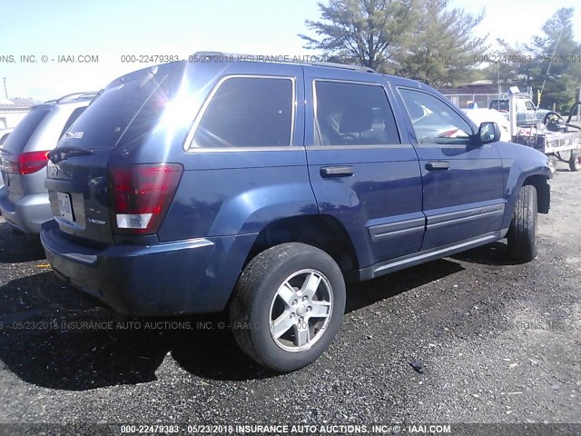 1J8GR48K35C637450 - 2005 JEEP GRAND CHEROKEE LAREDO/COLUMBIA/FREEDOM 蓝色 照片 4