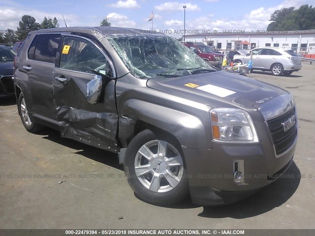 2GKALMEK1C6239571 - 2012 GMC TERRAIN SLE BROWN photo 1