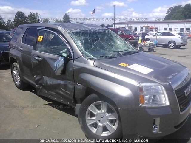 2GKALMEK1C6239571 - 2012 GMC TERRAIN SLE BROWN photo 6